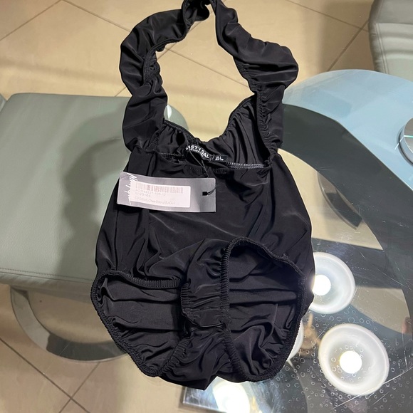 NWT Nasty gal black one piece bodysuit size 1 - Picture 5 of 6